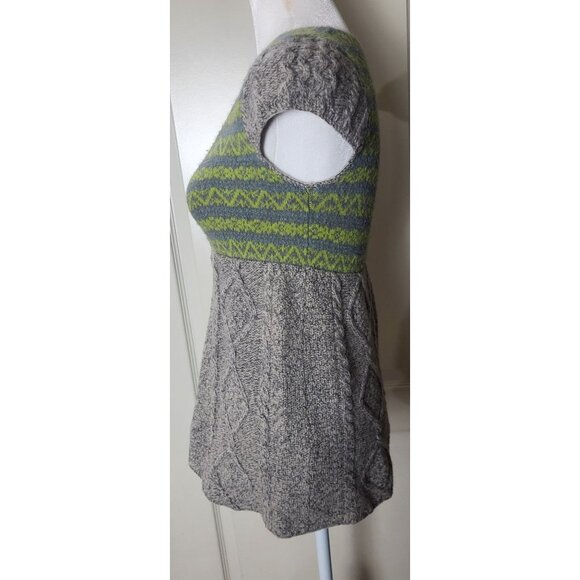 Free People Nordic-Inspired Knit Tunic Size XS - Picture 3 of 10